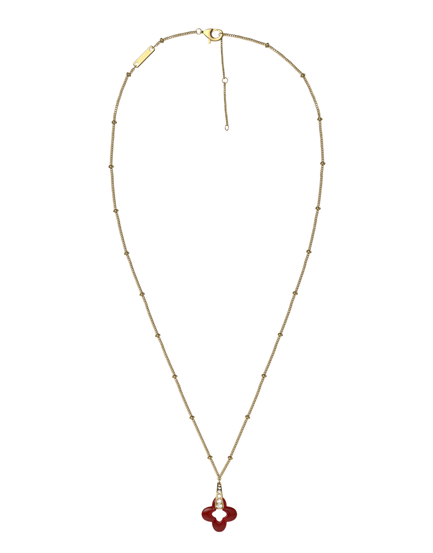 Golden Clover Necklace