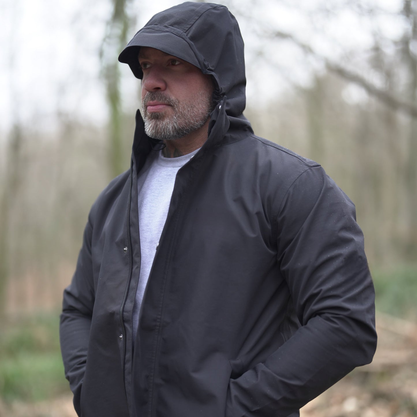 NVYSKN Mens Waterproof Formal Jacket
