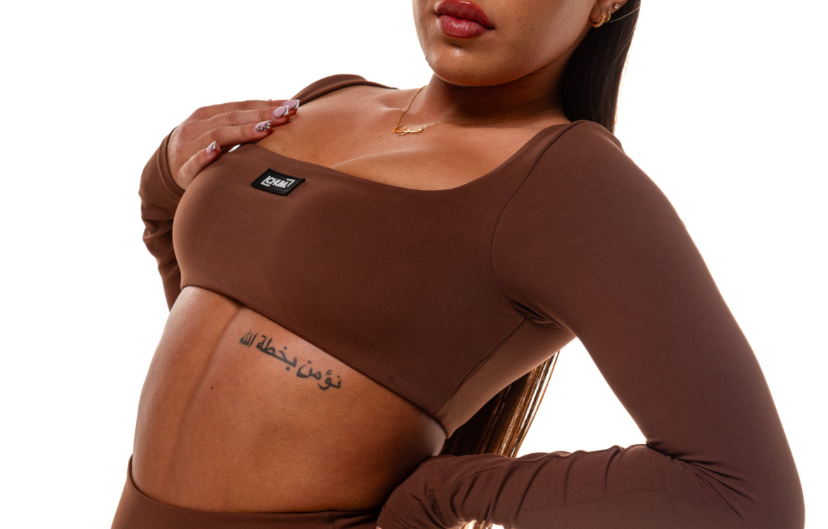 Crop top set