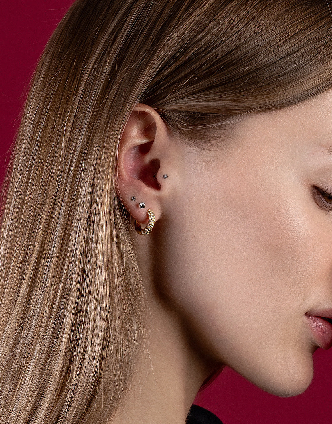 Soho Hoop Earrings Medium