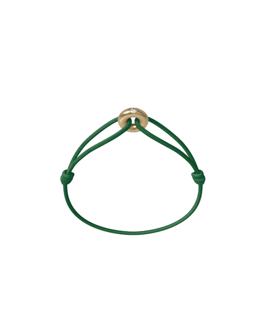 Mini Golden Soho Diamond Cord Bracelet