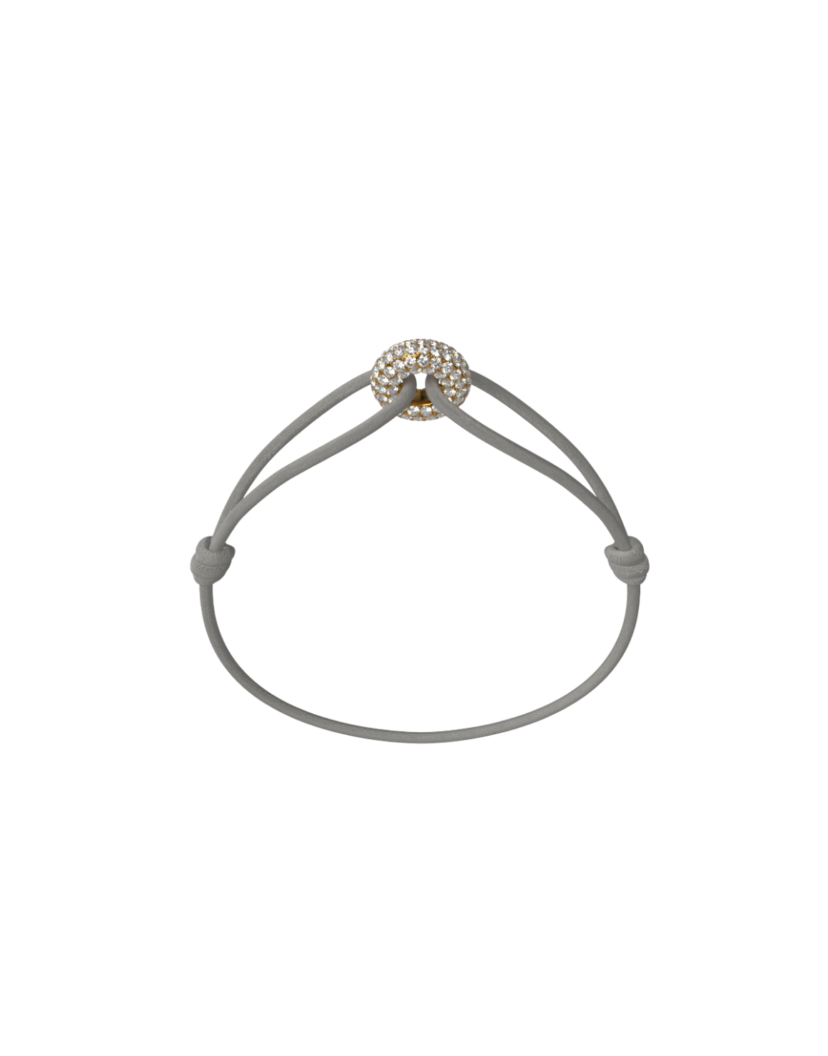 Mini Golden Soho Pavé Cord Bracelet