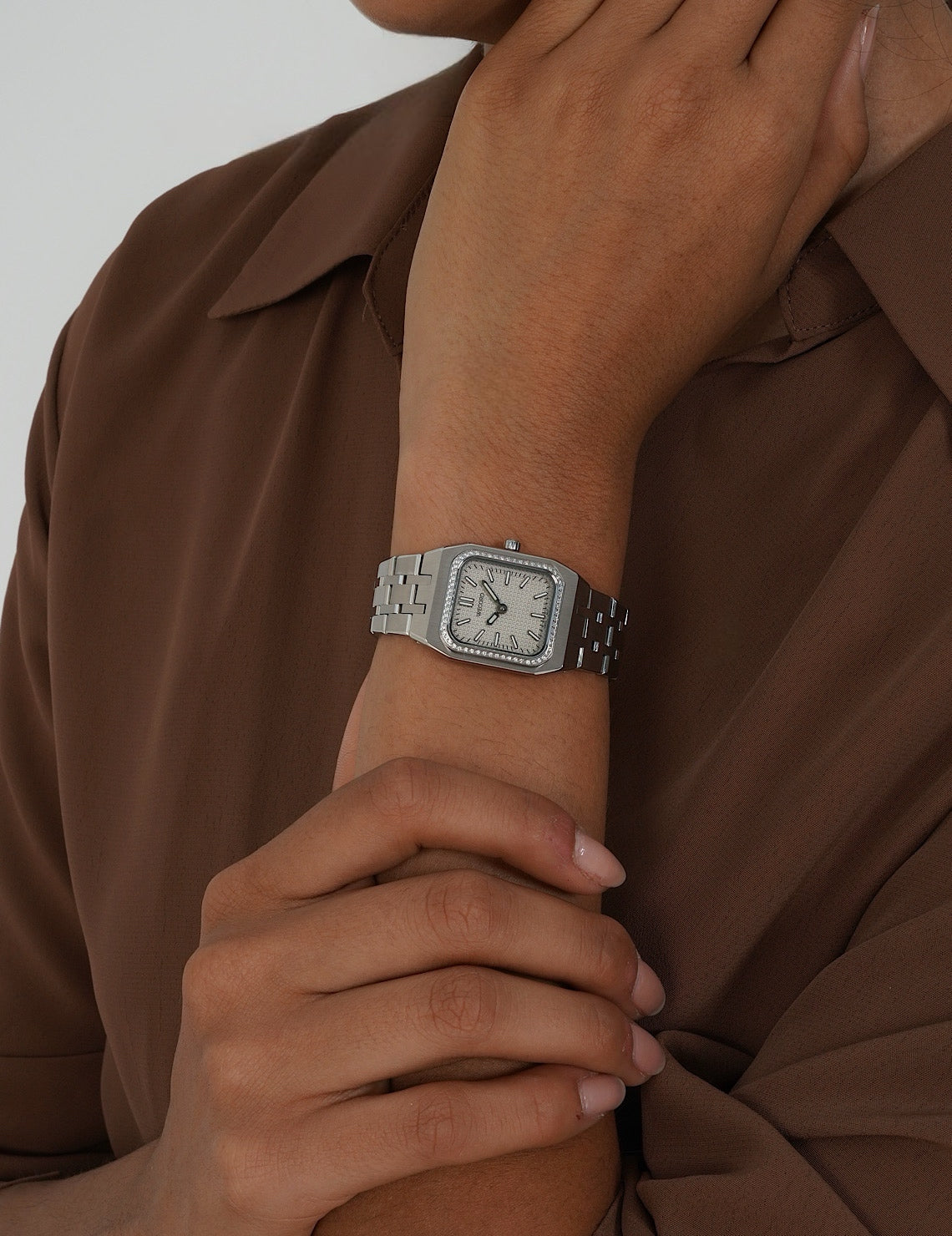 Duke Watch - small model with diamonds