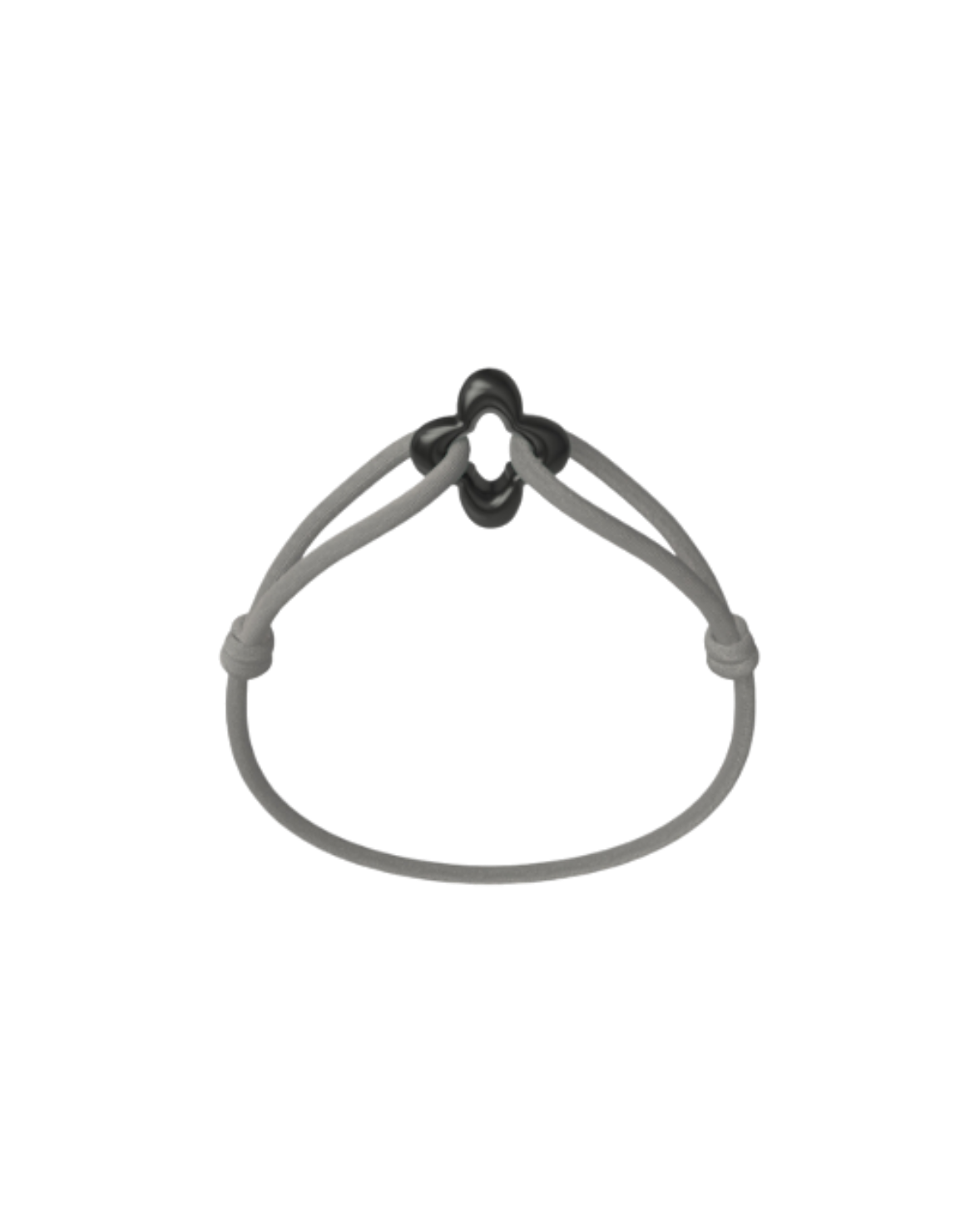 Black Clover Cord Bracelet