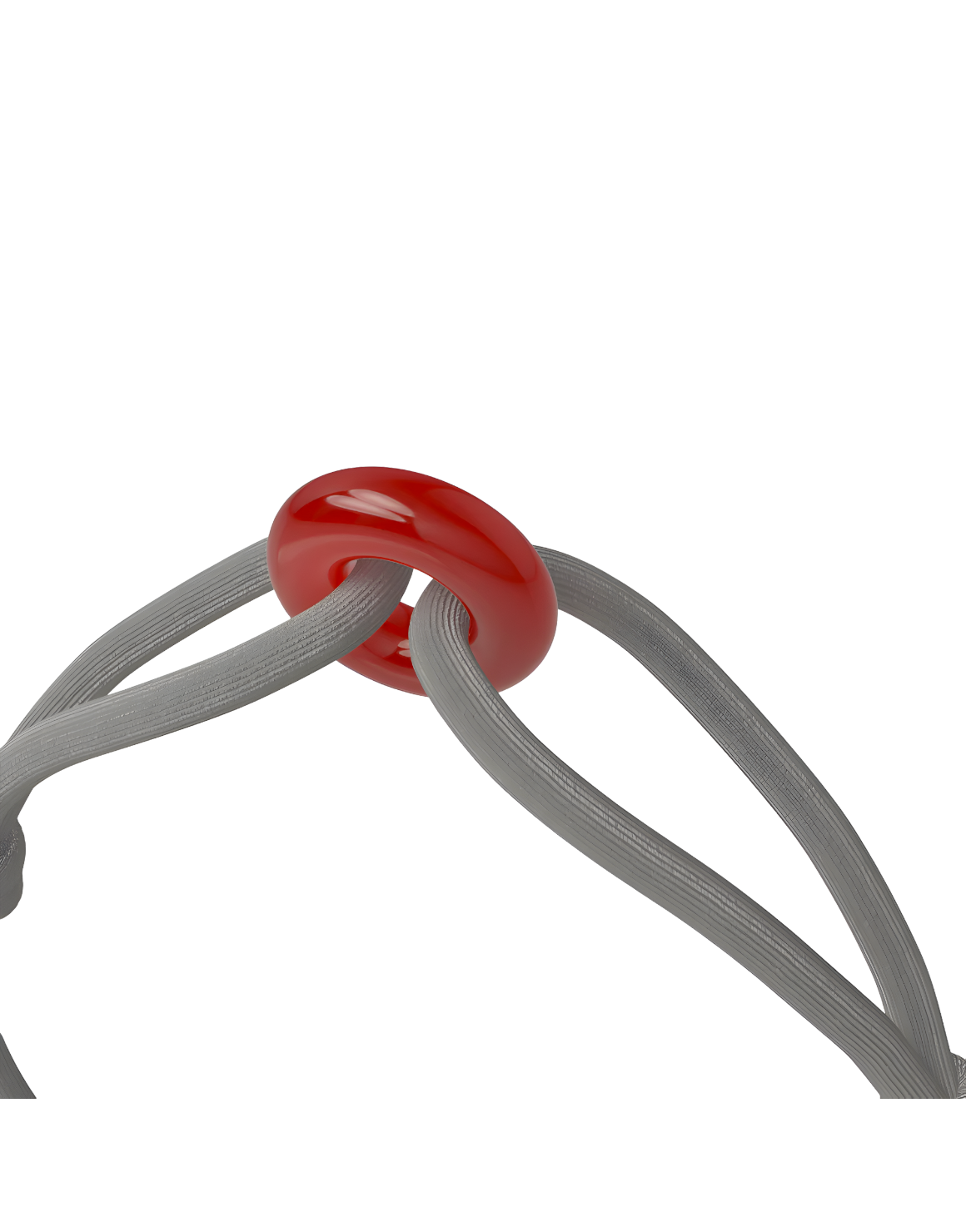 Red Soho Cord Bracelet