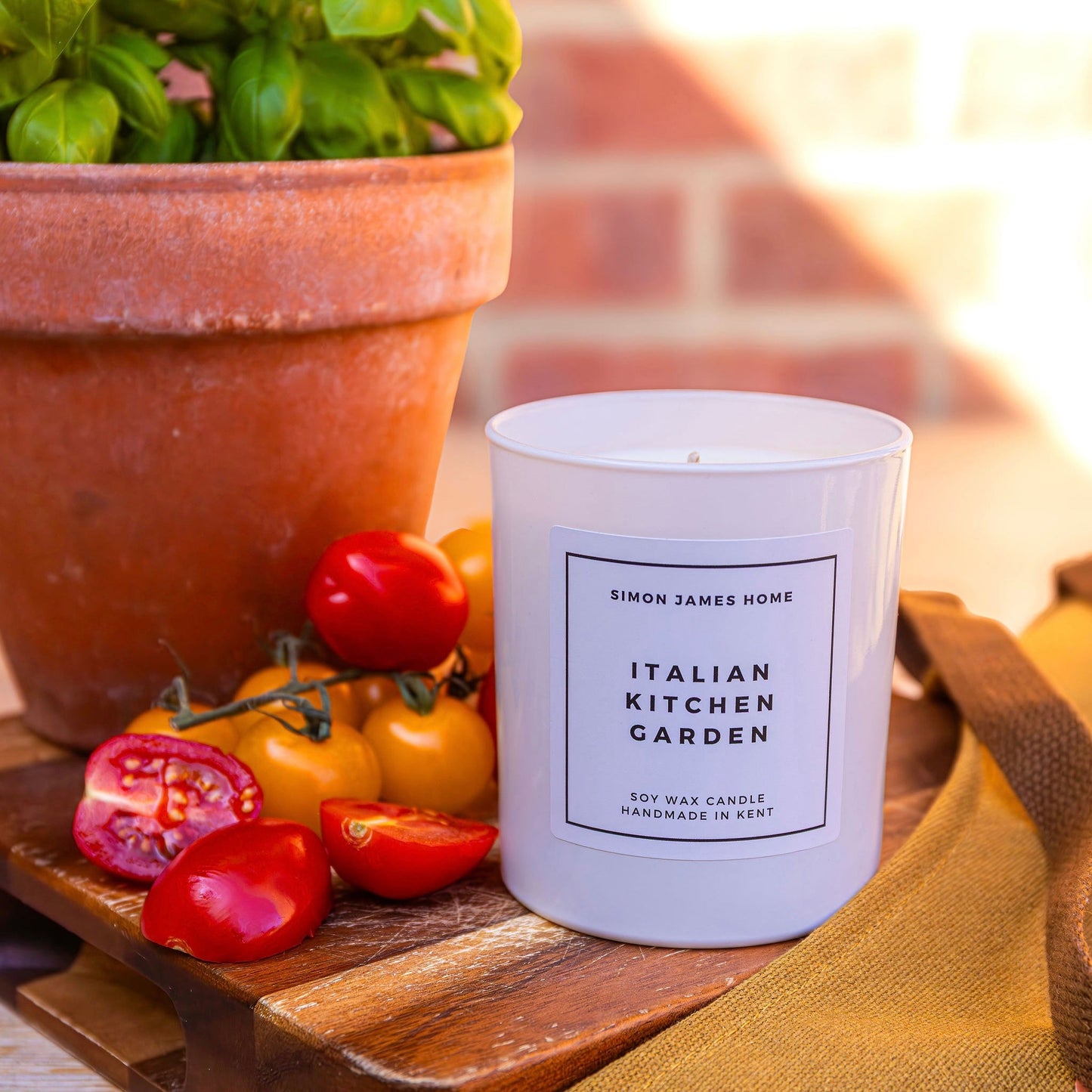 Italian Kitchen Garden Handmade Soy Wax Candle