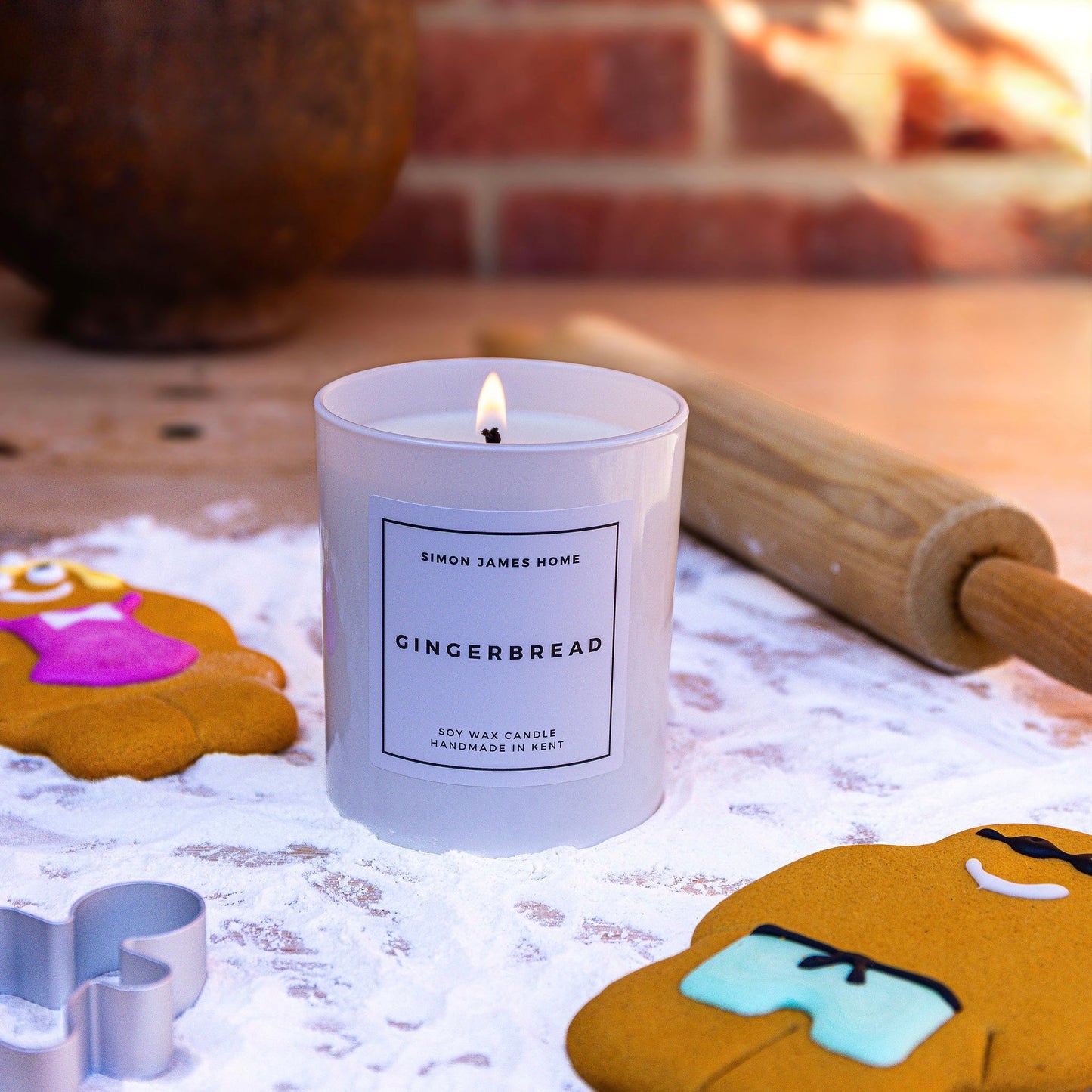 Gingerbread Handmade Soy Wax Candle