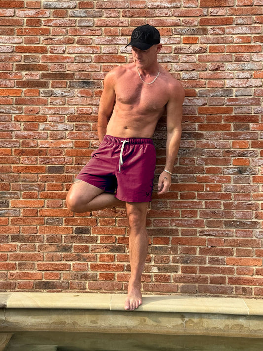 The Extra Swimshorts | Burgundy
