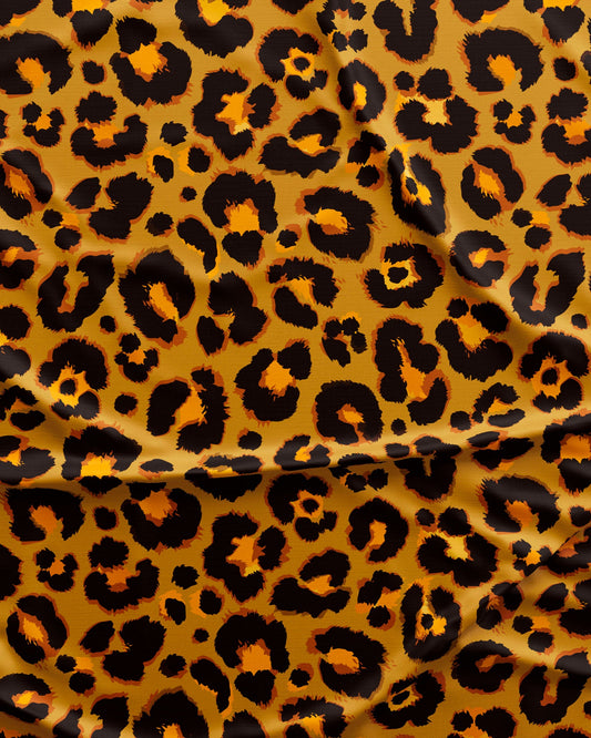 Womens Lounge Shorts - Leopard