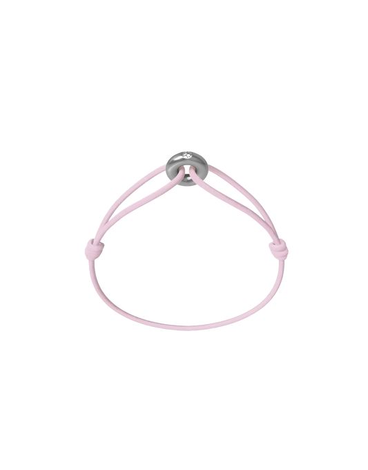 Mini Silver Soho Diamond Cord Bracelet