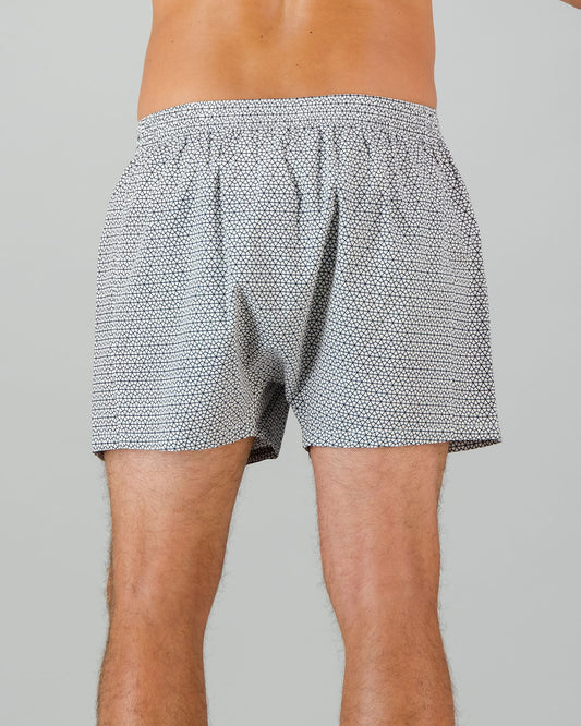 Mens Boxer Shorts - Hexagon