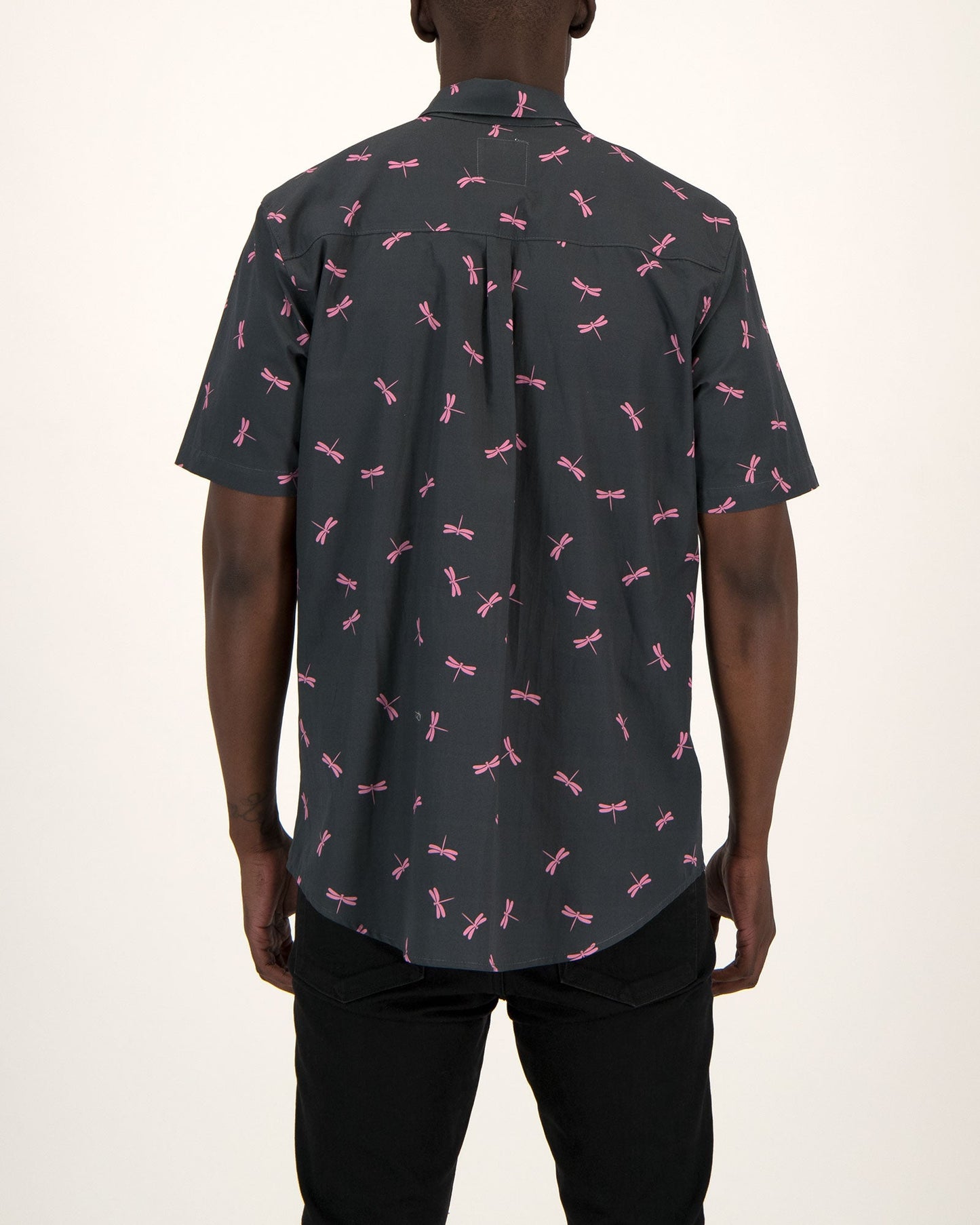 Mens Holiday Shirt - Dragonflies