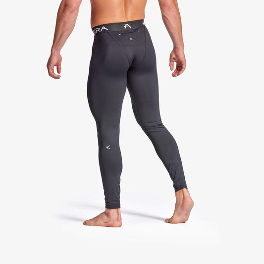 Men's Infrared Performance Leggings with Zip