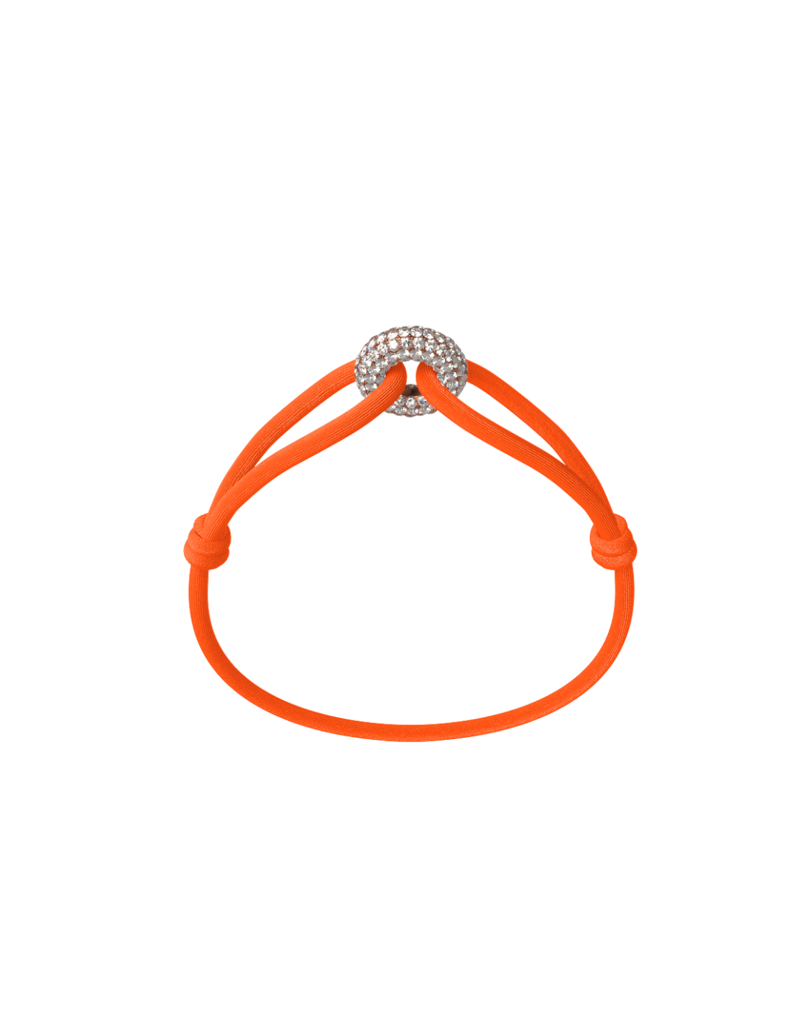 Rose Soho Pavé Cord Bracelet