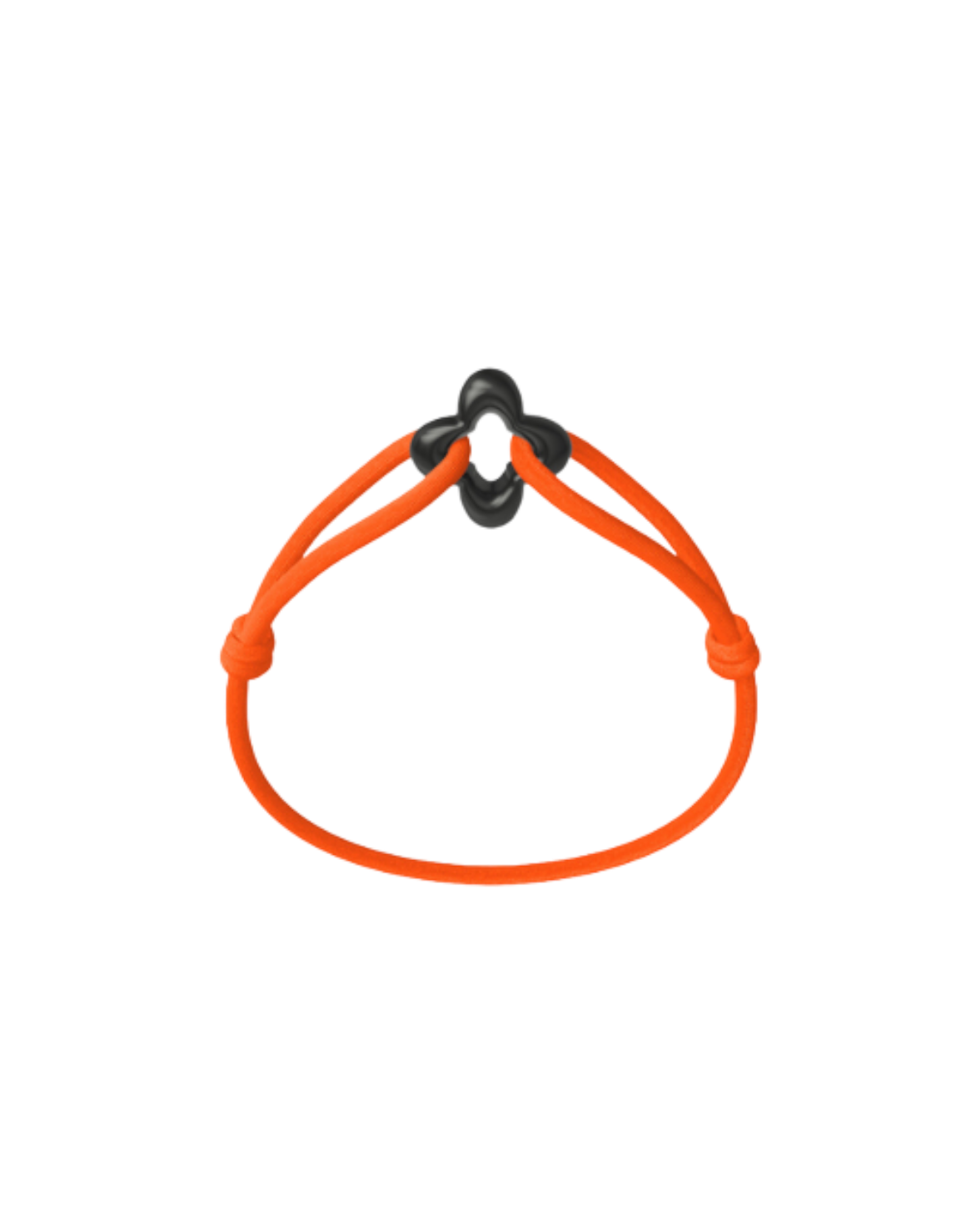Black Clover Cord Bracelet