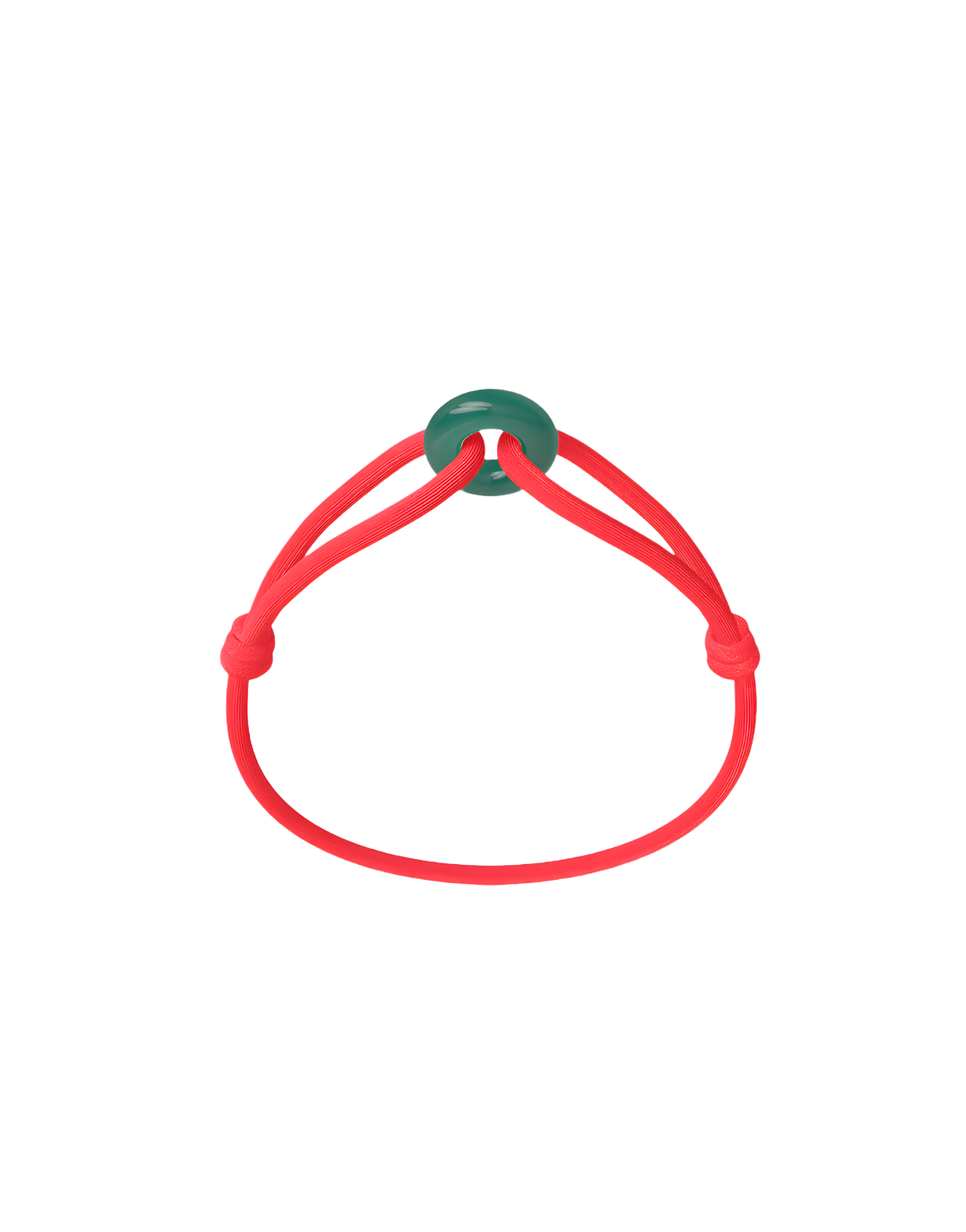 Green Soho Cord Bracelet