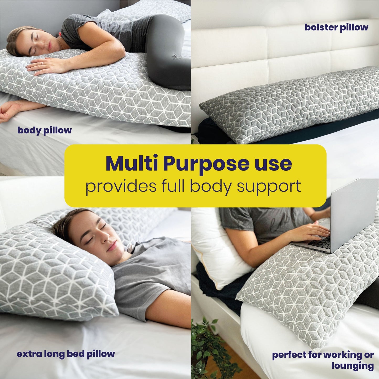 Brightr® Hug Body Pillow