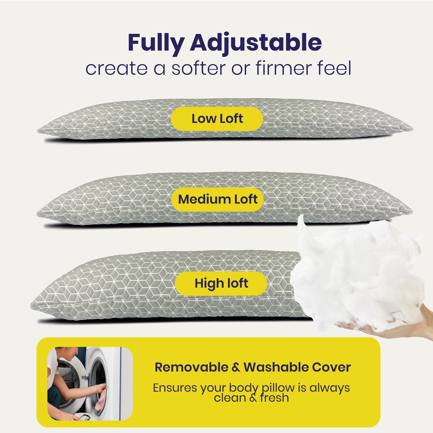 Brightr® Hug Body Pillow