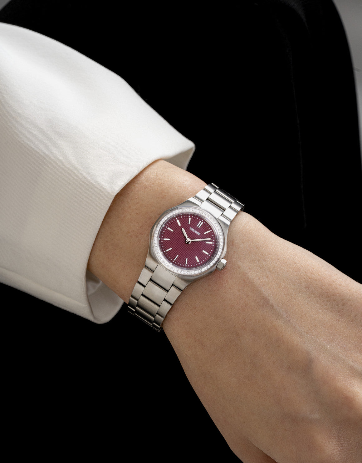 Oliver Watch - Small  Model With Diamonds