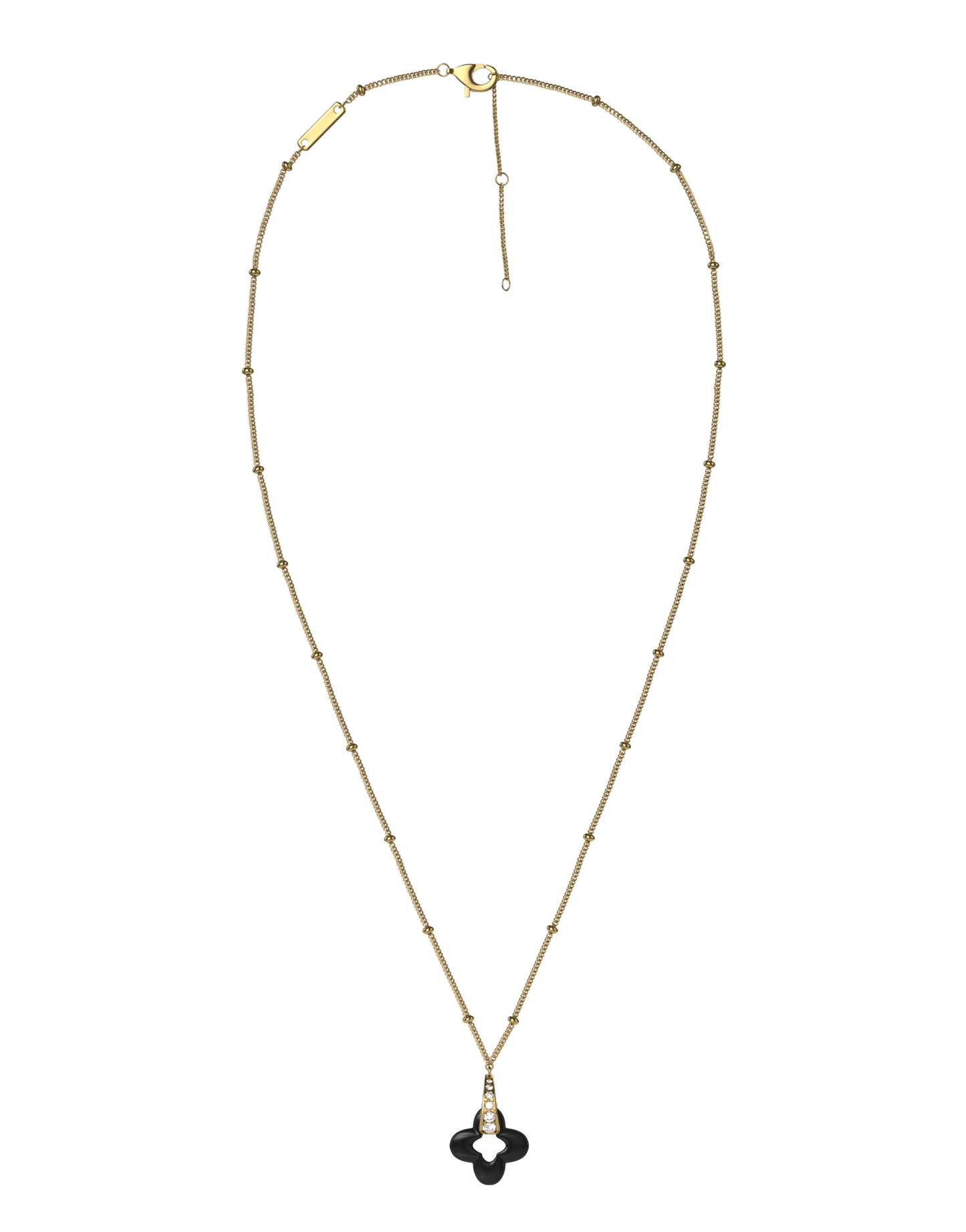 Golden Clover Necklace