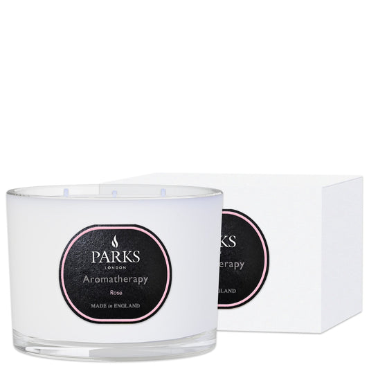 ROSE 350G 3 WICK CANDLE