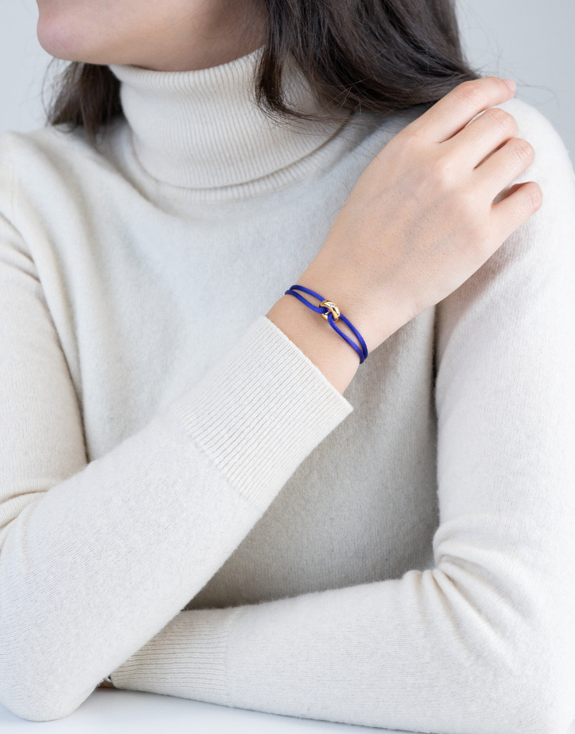 Golden Soho Diamond Cord Bracelet