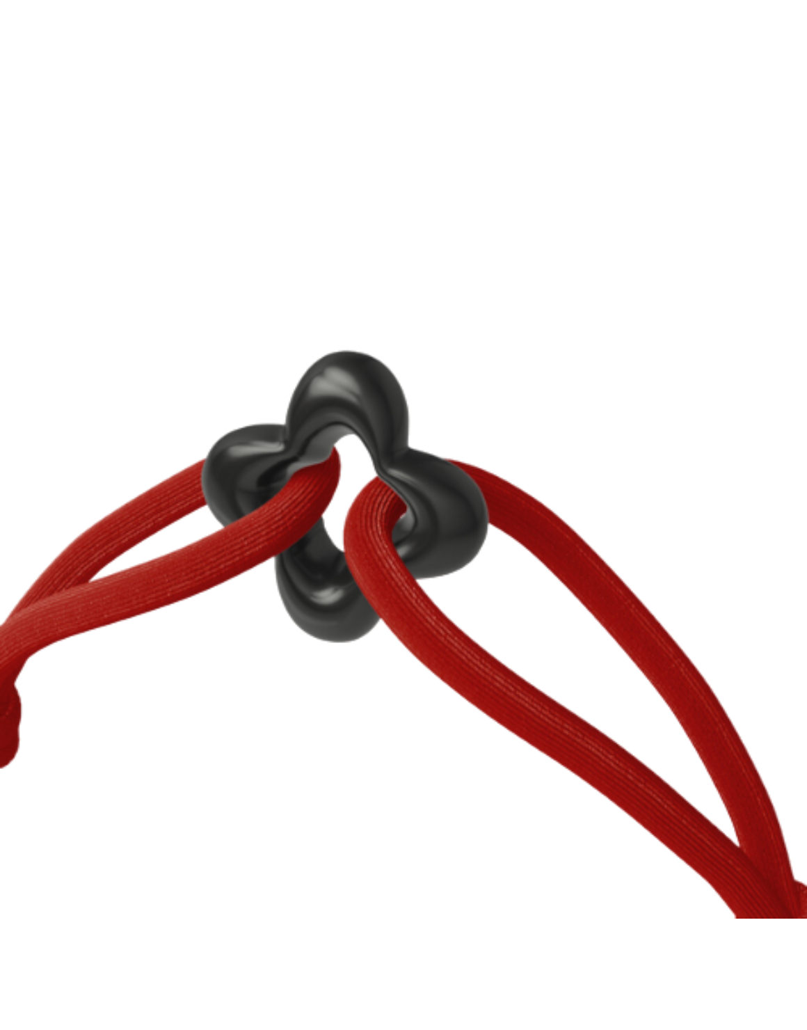Black Clover Cord Bracelet