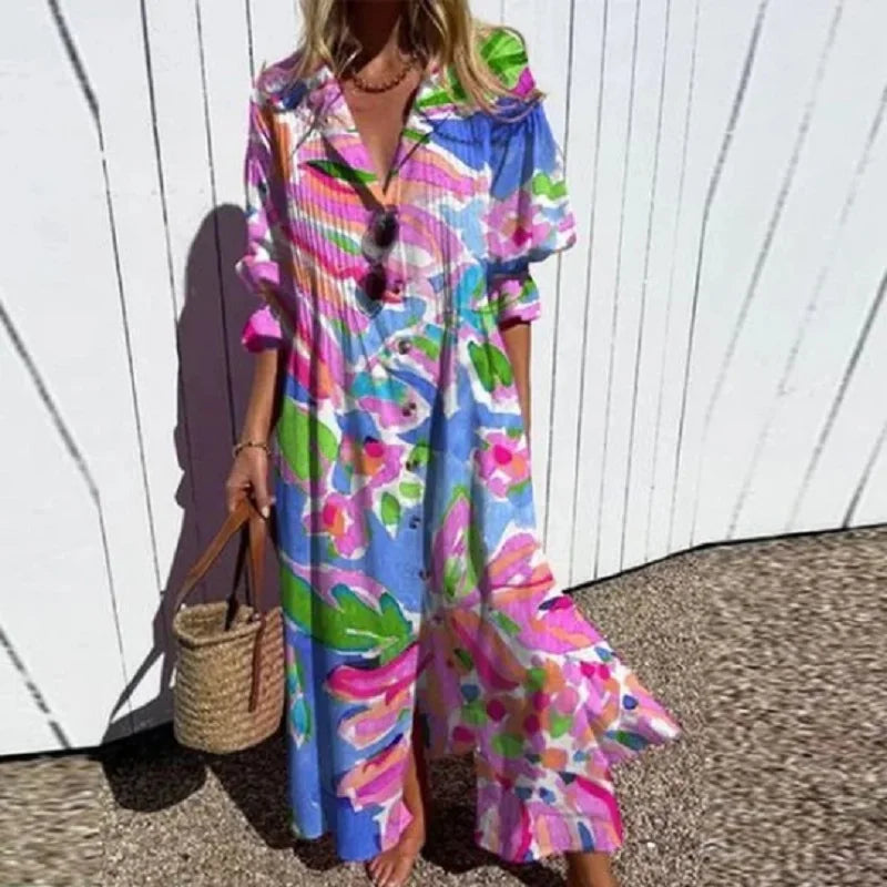 Verone - Bloom Boldly Maxi Dress
