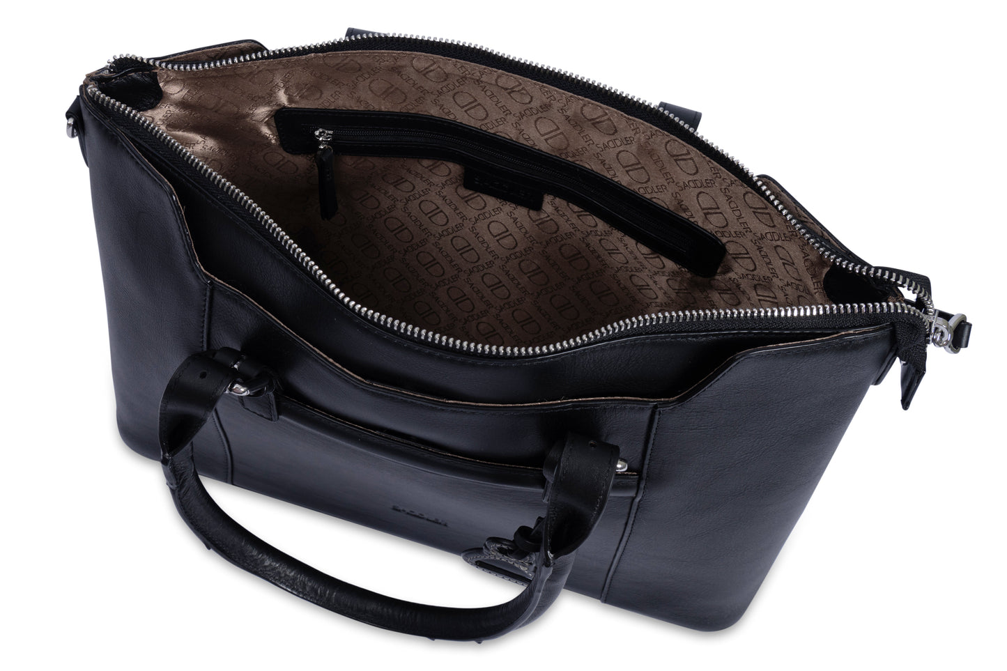 Elizabeth Leather Workbag - Handmade by Saddler - Practical, Spacious & Elegant Design
