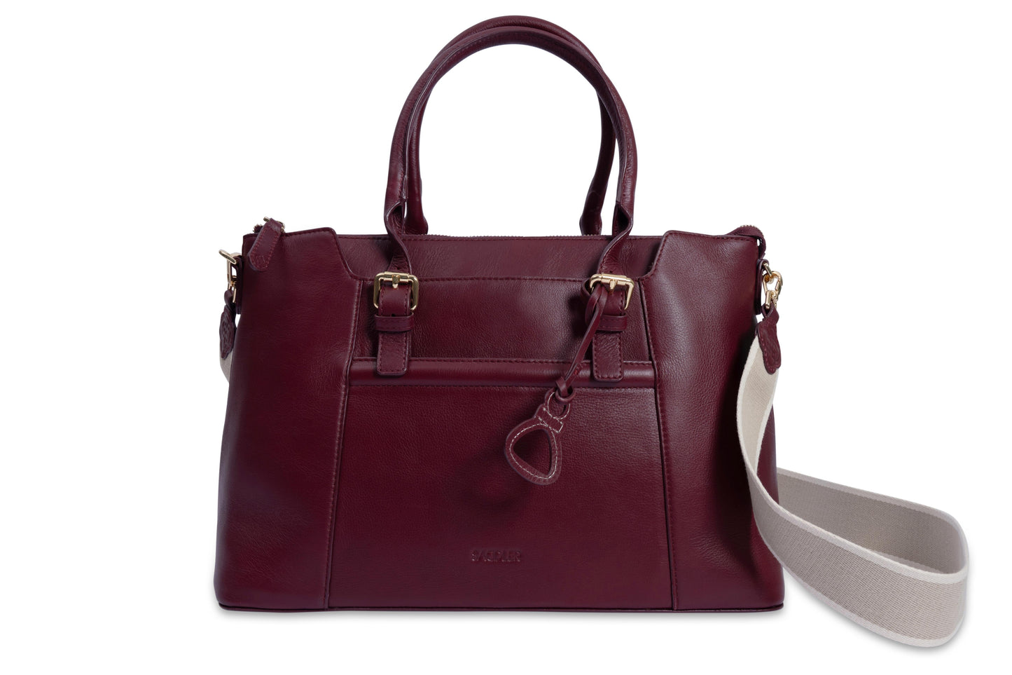 Elizabeth Leather Workbag - Handmade by Saddler - Practical, Spacious & Elegant Design