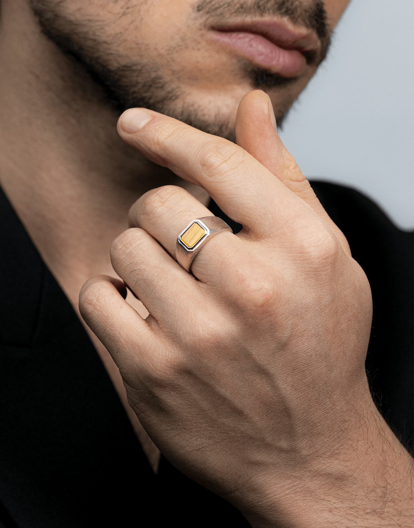 Atlas Ring Silver