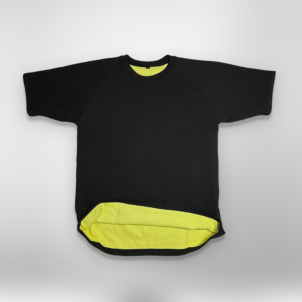 Knife Resistant Anti Slash Short Sleeved T-shirts in Black