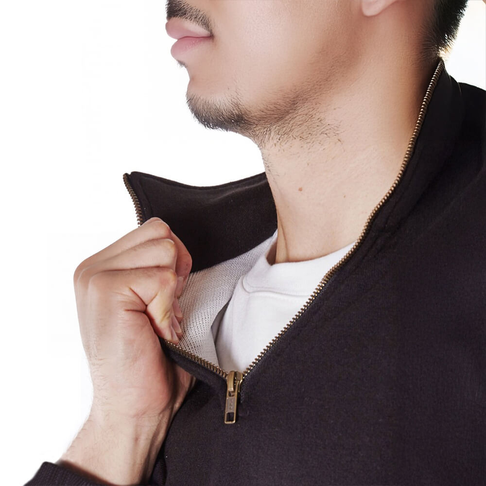 Knife Resistant Anti Slash Protective Zip Up Sweater