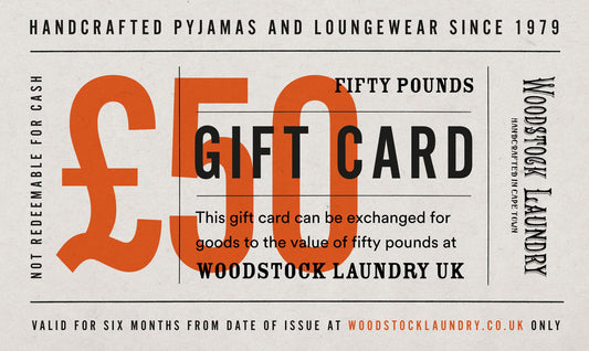 Woodstock Laundry UK Gift Card