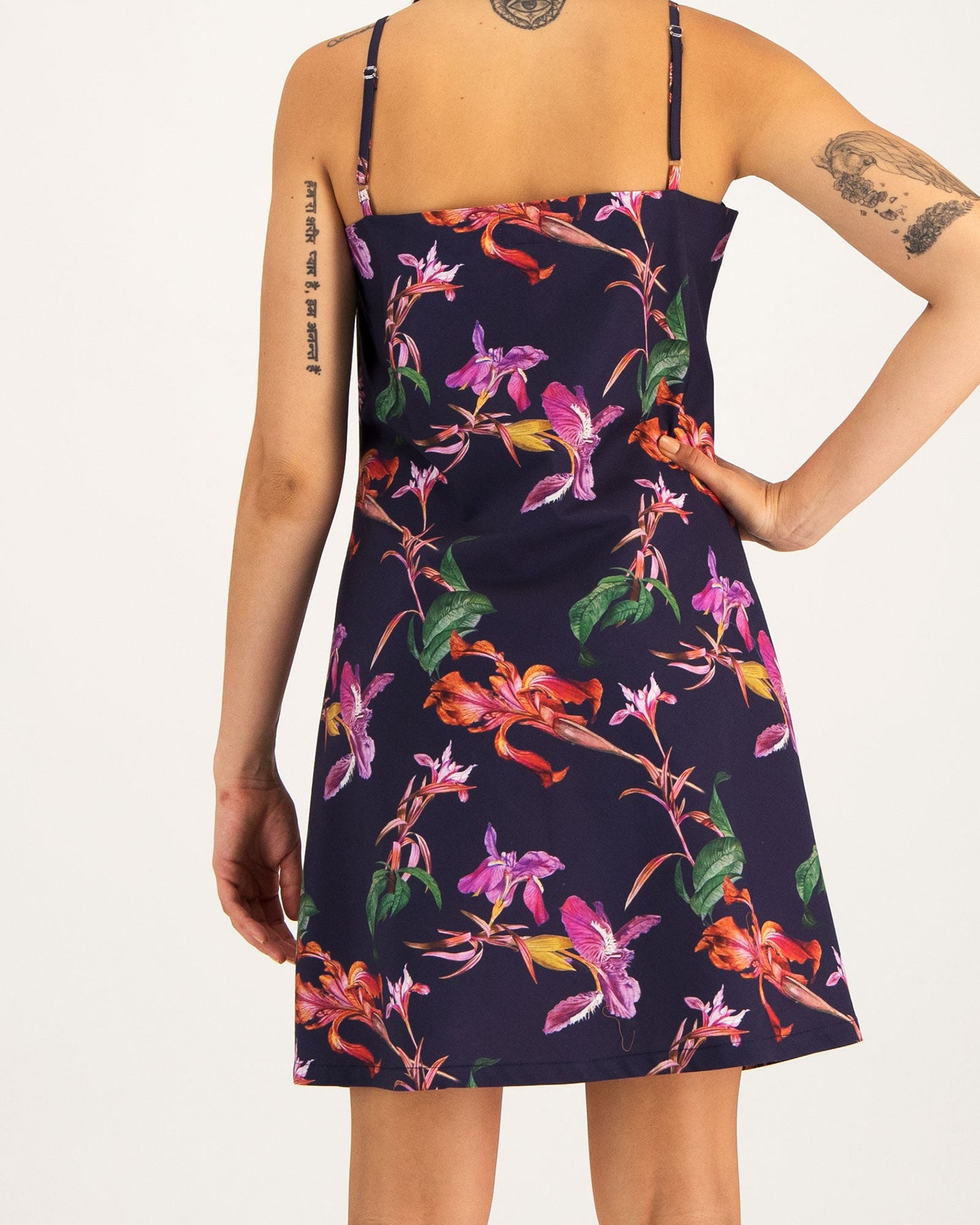 Womens Chemise Nighty - Iris Navy