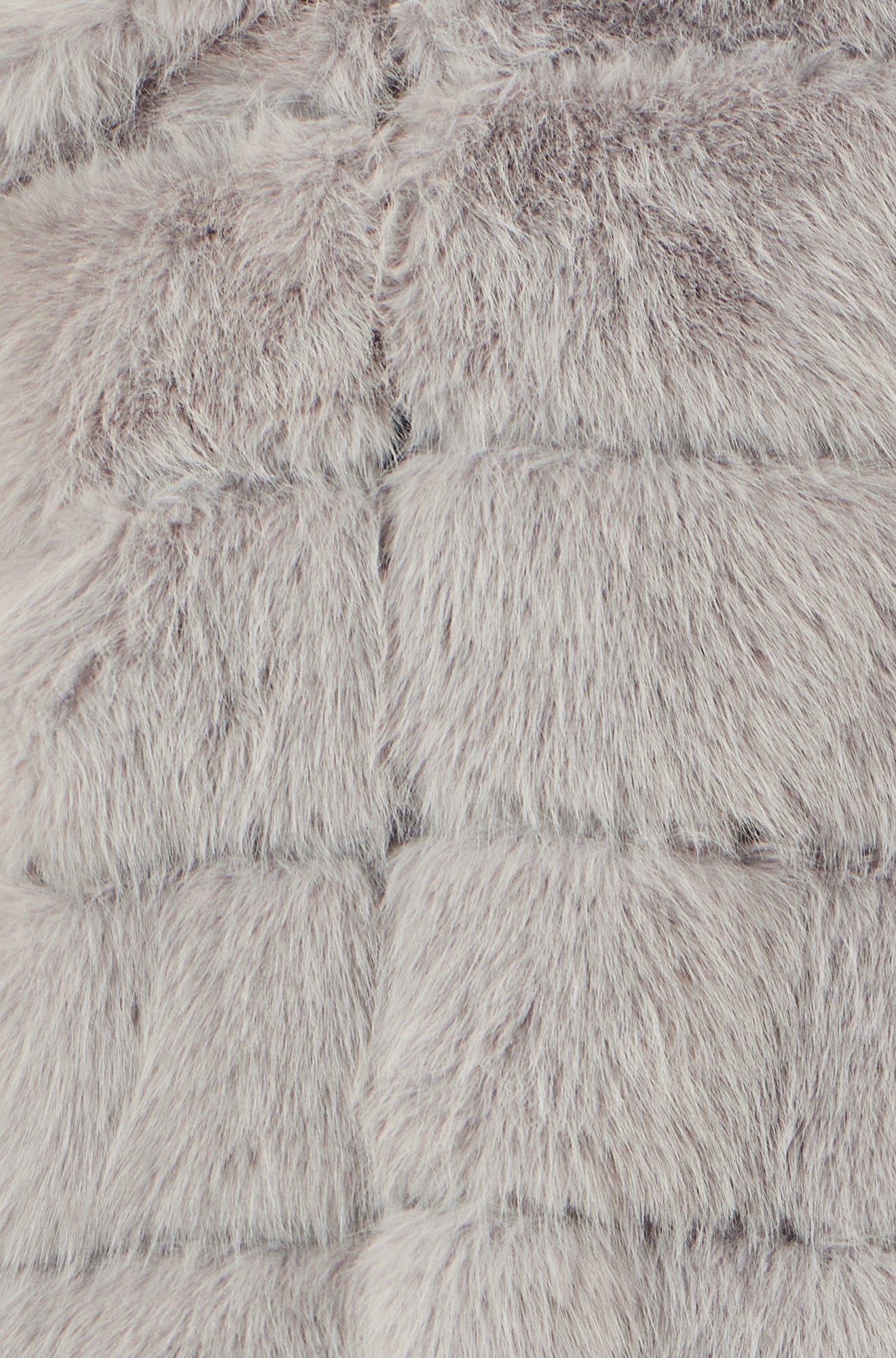 Yumi Grey Luxe Faur Fur Coat