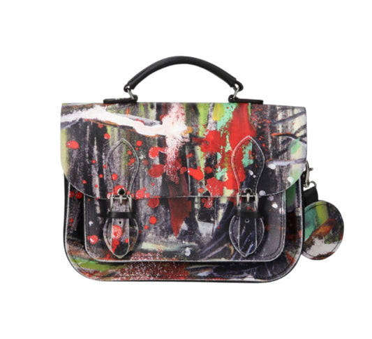 Leather Midi Satchel - Rachel Gadsden Artist Edition