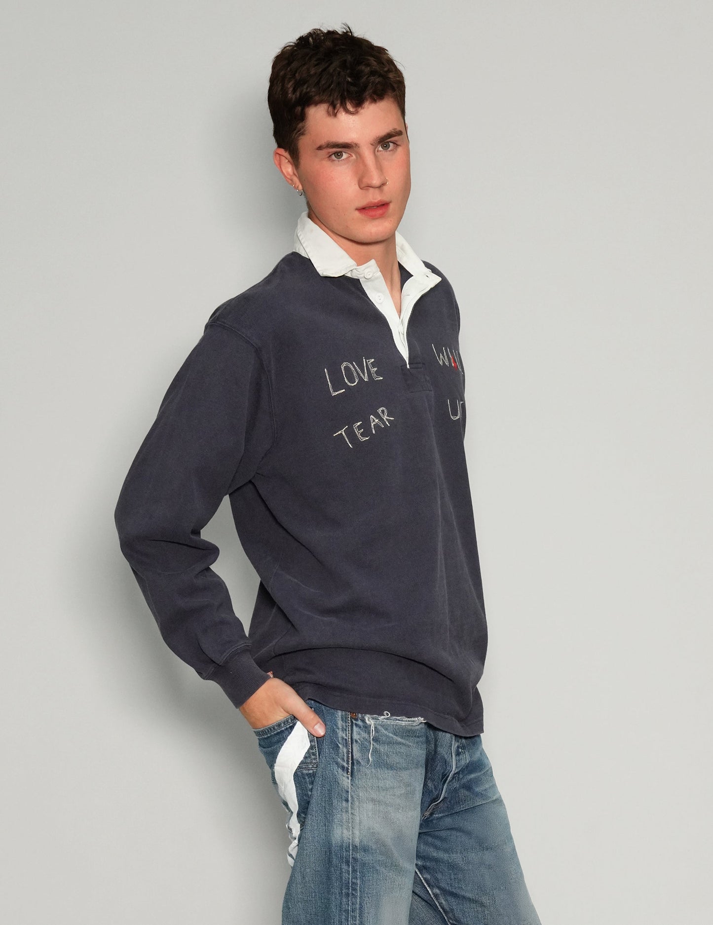 'Love Will Tear Us Apart' Polo Shirt