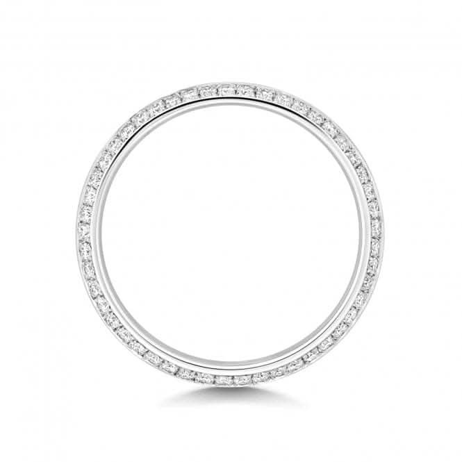 Wedding Band Platinum Diamond Full Eternity Ring WP252