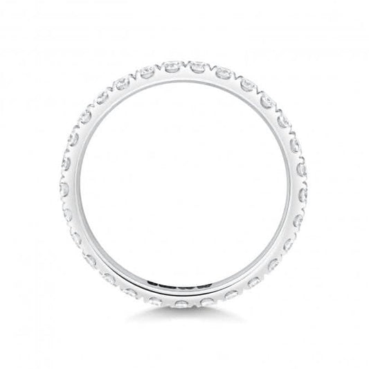 Wedding Band Platinum Diamond Full Eternity Ring WP254