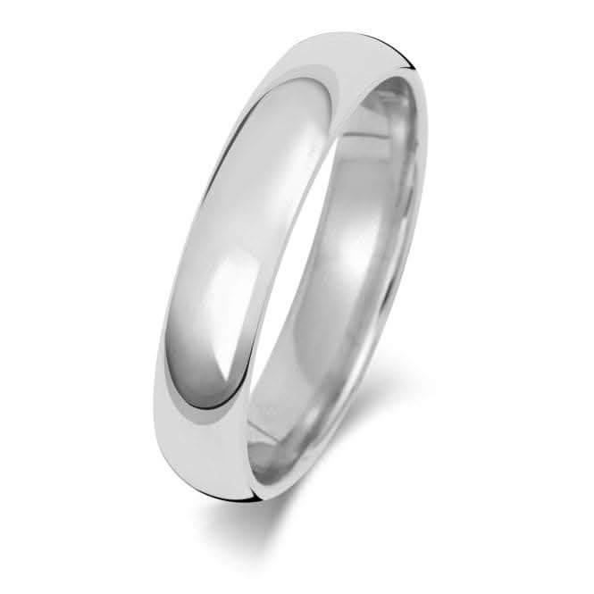 Wedding Band Platinum Trad Court 4mm-1.45 Wedding Ring WP164M