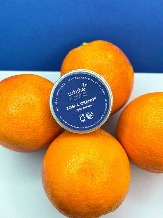Rose & Orange Rejuvenating Night Cream Moisturiser - 30ml