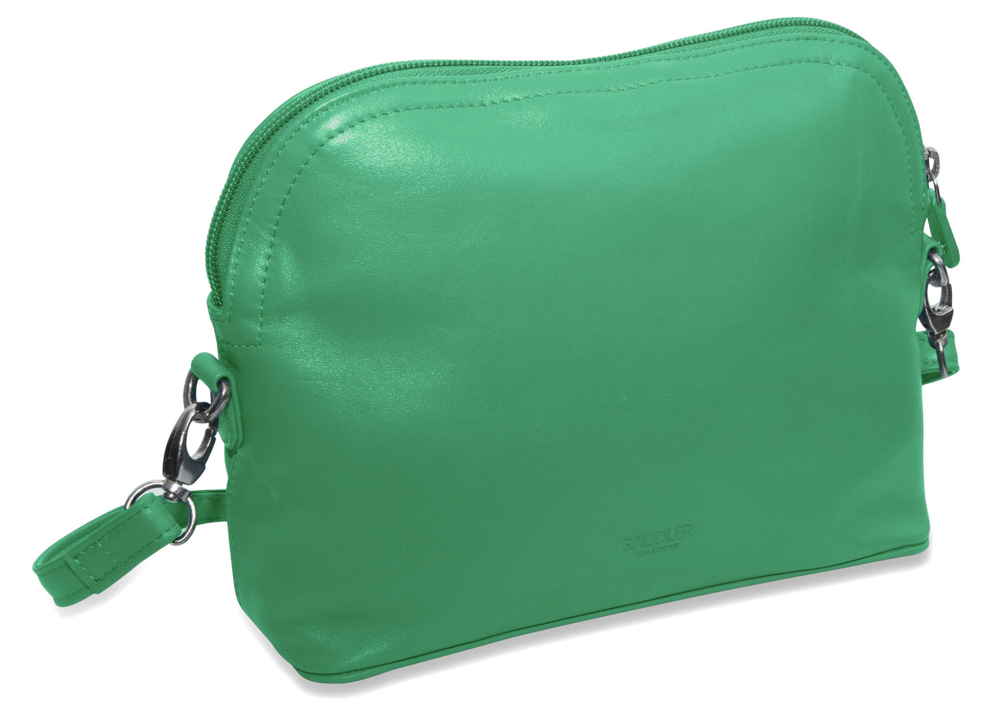SADDLER BROOKLYN Leather Zip Top Handbag - Adjustable Shoulder Strap, Multiple Pockets - RFID Protected