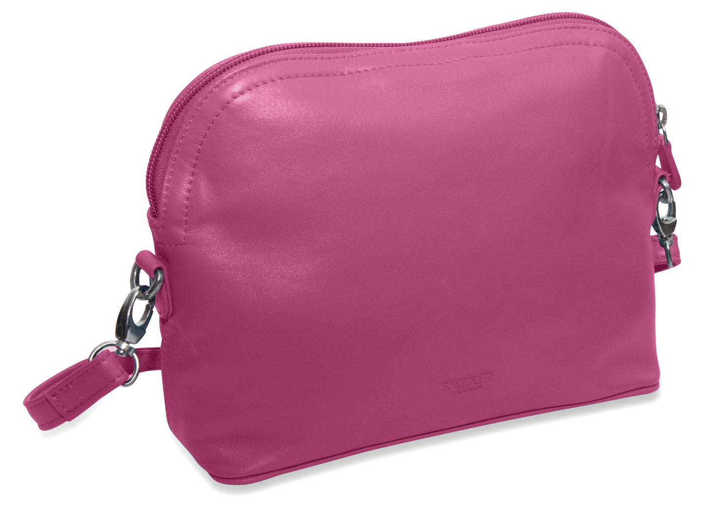 SADDLER BROOKLYN Leather Zip Top Handbag - Adjustable Shoulder Strap, Multiple Pockets - RFID Protected