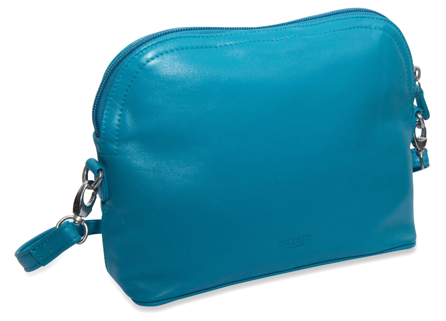SADDLER BROOKLYN Leather Zip Top Handbag - Adjustable Shoulder Strap, Multiple Pockets - RFID Protected