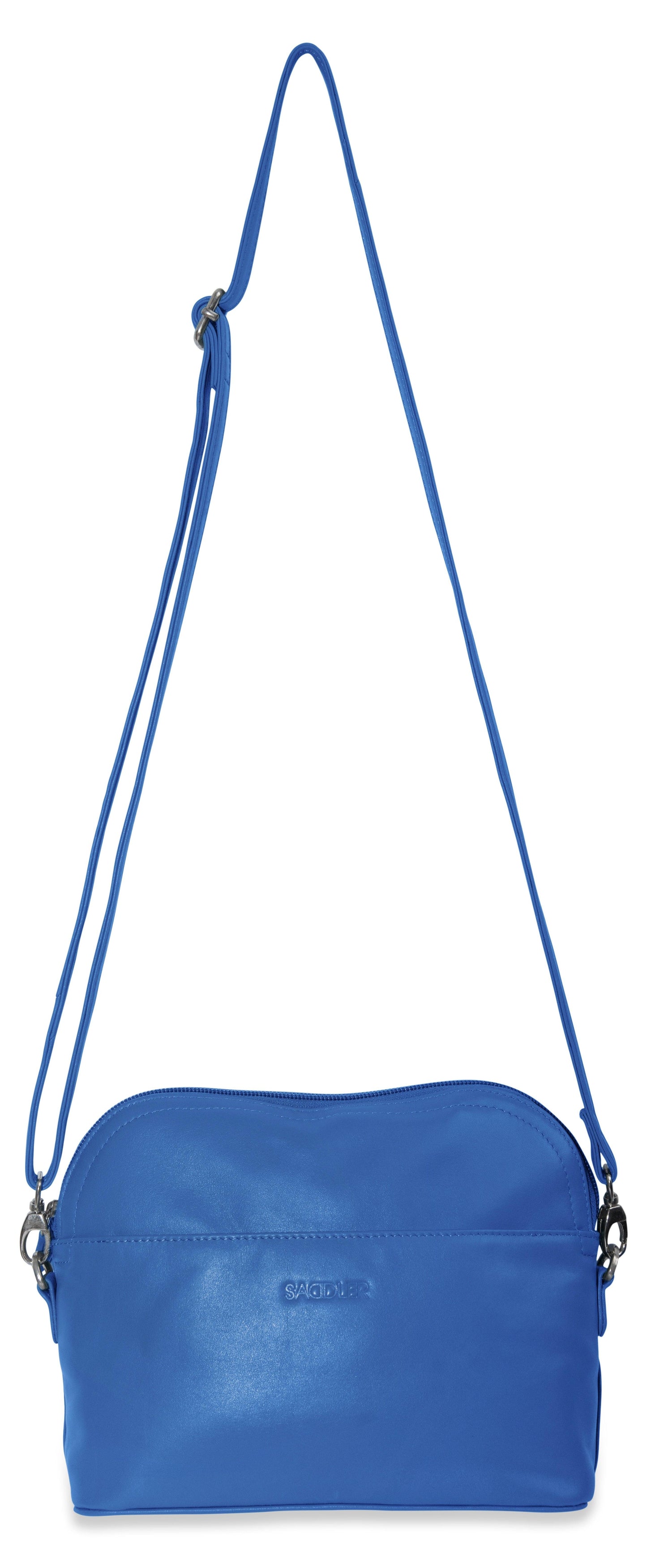 SADDLER BROOKLYN Leather Zip Top Handbag - Adjustable Shoulder Strap, Multiple Pockets - RFID Protected