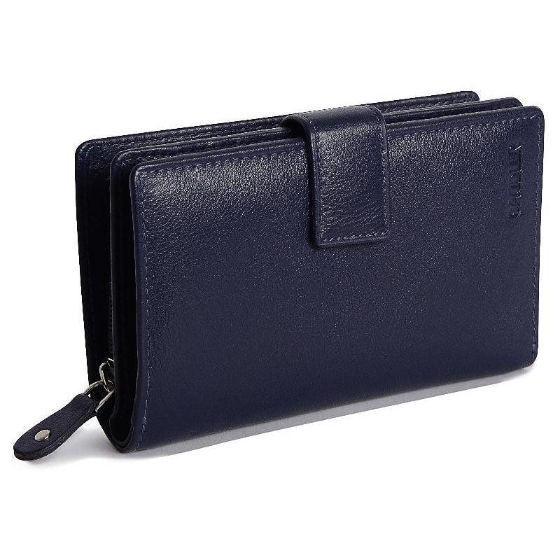 Mid-Size Leather Purse Wallet "Holly" – Handmade by Saddler | RFID Protected & Gift Boxed