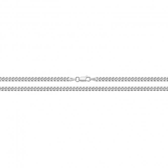Acotis Silver Close Curb Chain G1131