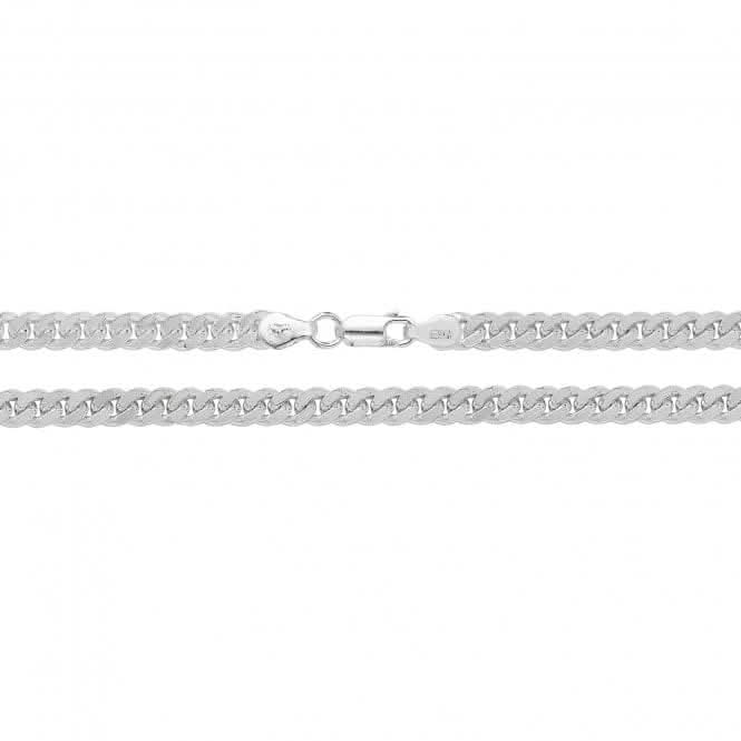 Acotis Silver Close Curb Chain G1133