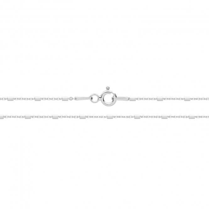 Acotis Silver Chain D-Cut Tube G1368
